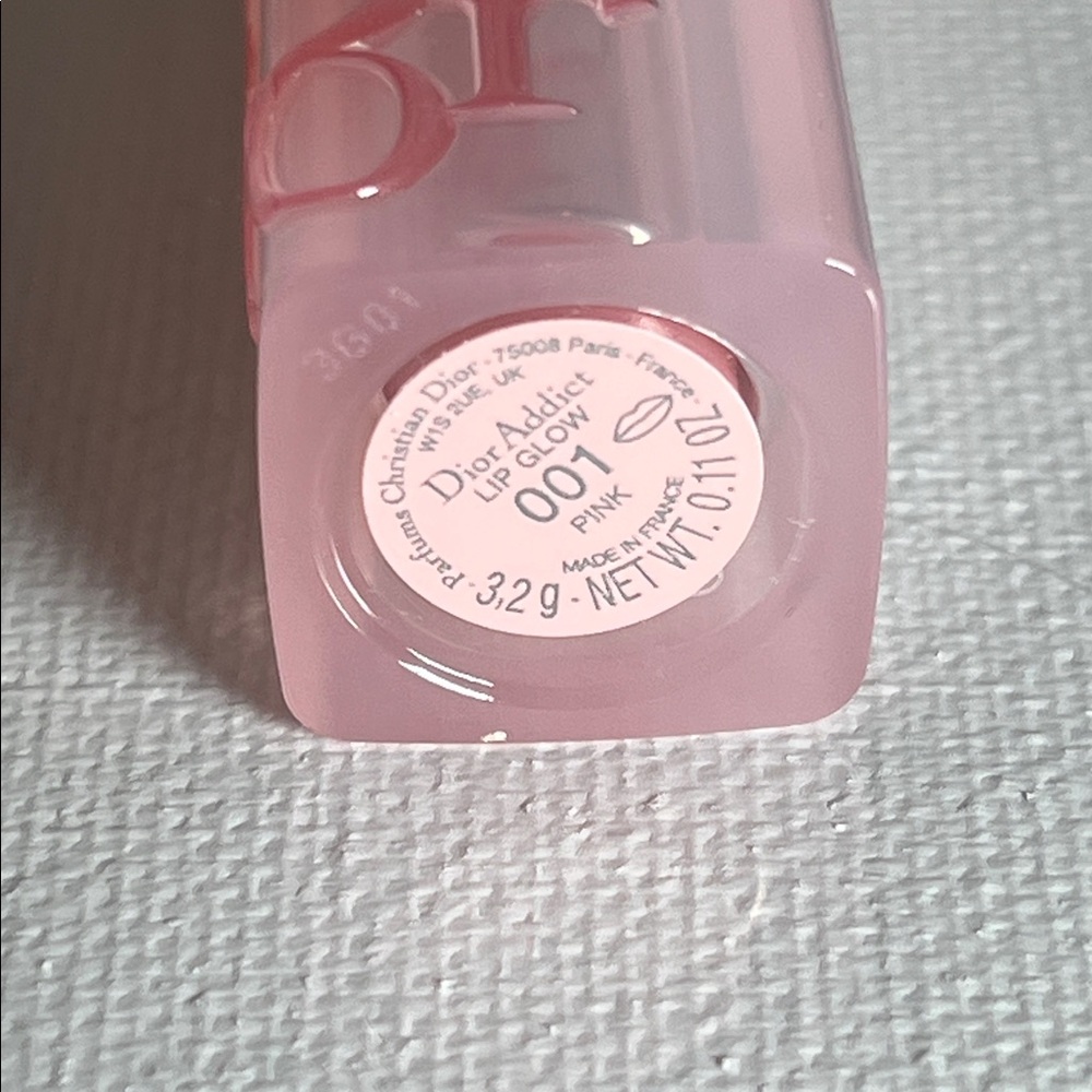🆕Dior bundle Addict Lip Glow Actual size 
with Dior Black velvet Pouch - Picture 10 of 11